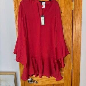 BCBGMaxAzria Red Mini Dress